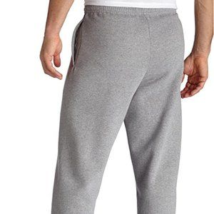 Russell Athletic Pants Men's Size XXL Gray Straight Drawstring Sweat Casual New